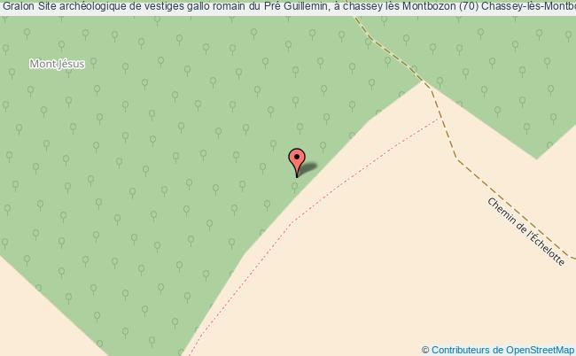 Site Archéologique De Vestiges Gallo Romain Du Pré Guillemin, à Chassey Lès Montbozon (70)  Chassey-lès-montbozon