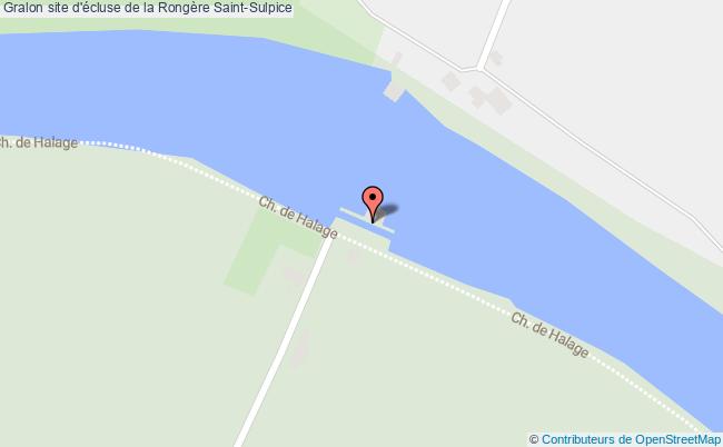 Site D'écluse De La Rongère  Saint-sulpice