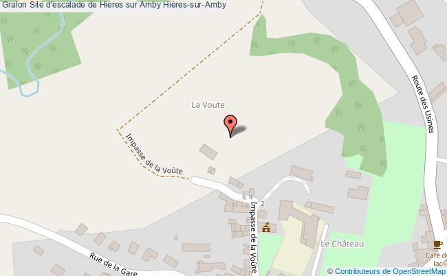 Site D'escalade De Hières Sur Amby  Hières-sur-amby