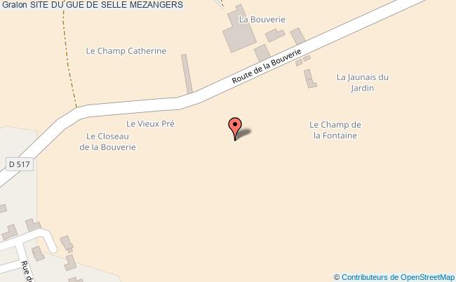 Site Du Gue De Selle  Mézangers