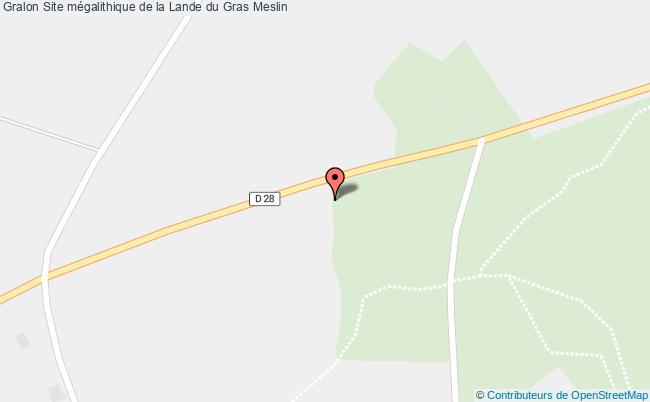 Site Mégalithique De La Lande Du Gras  Meslin