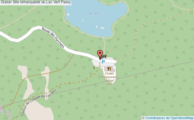 Site Remarquable Du Lac Vert  Passy