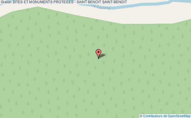Sites Et Monuments Proteges - Saint Benoit  Saint-benoît