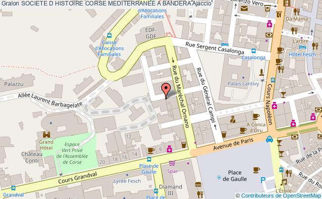 Societe D Histoire Corse Mediterranee A Bandera  Ajaccio