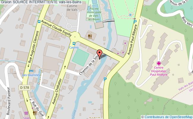 Source Intermittente  Vals-les-bains
