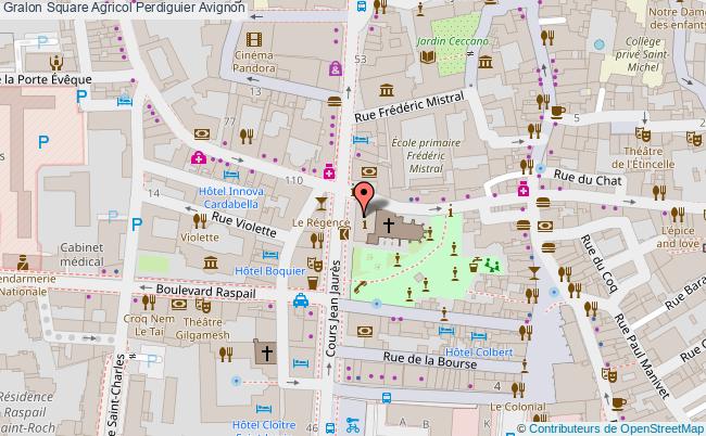 Square Agricol Perdiguier  Avignon