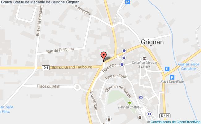 Statue De Madame De Sévigné  Grignan