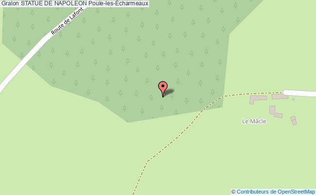 Statue De Napoleon  Poule-les-echarmeaux