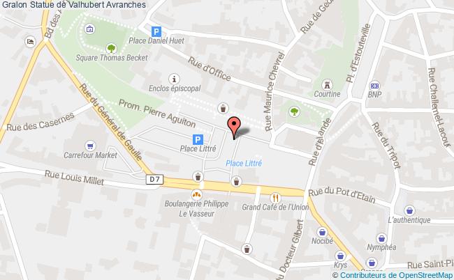 Statue De Valhubert  Avranches