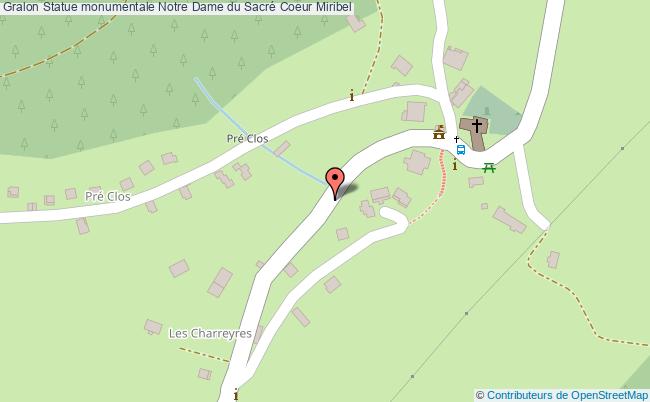 Statue Monumentale Notre Dame Du Sacré Coeur  Miribel