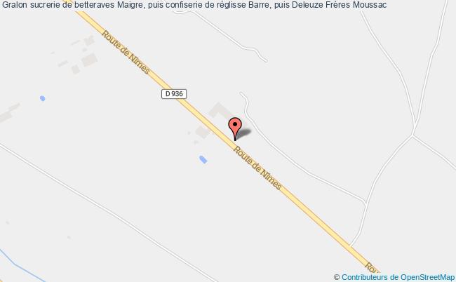 Sucrerie De Betteraves Maigre, Puis Confiserie De Réglisse Barre, Puis Deleuze Frères  Moussac