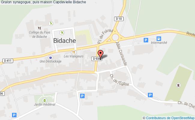 Synagogue, Puis Maison Capdevielle  Bidache