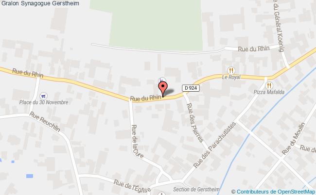 Synagogue  Gerstheim