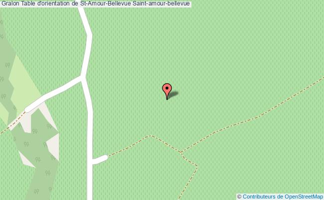Table D'orientation De St-amour-bellevue  Saint-amour-bellevue