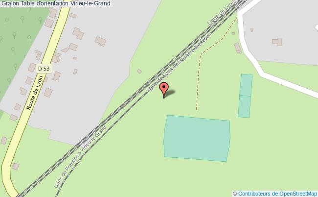 Table D'orientation  Virieu-le-grand