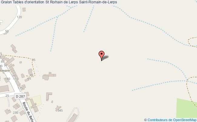 Tables D'orientation St Romain De Lerps  Saint-romain-de-lerps