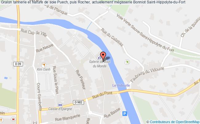Tannerie Et Filature De Soie Puech, Puis Rocher, Actuellement Mégisserie Bonniot  Saint-hippolyte-du-fort