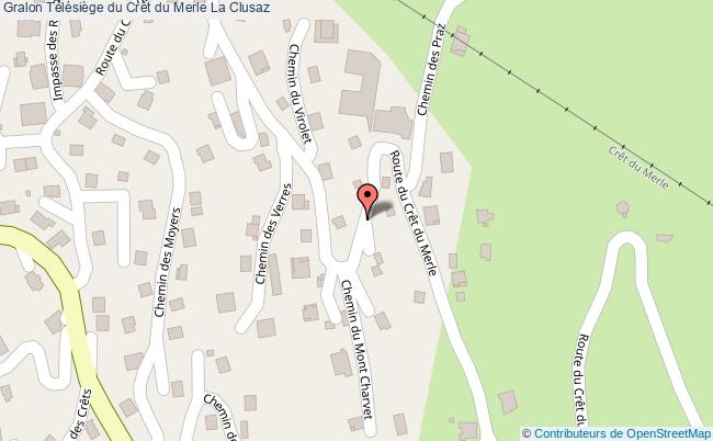 Télésiège Du Crêt Du Merle  La Clusaz