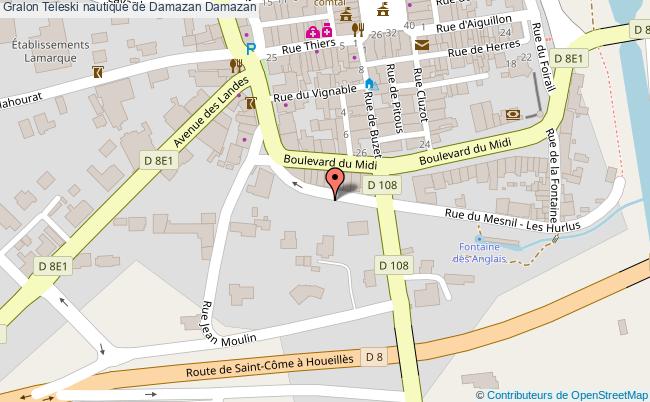 Teleski Nautique De Damazan 