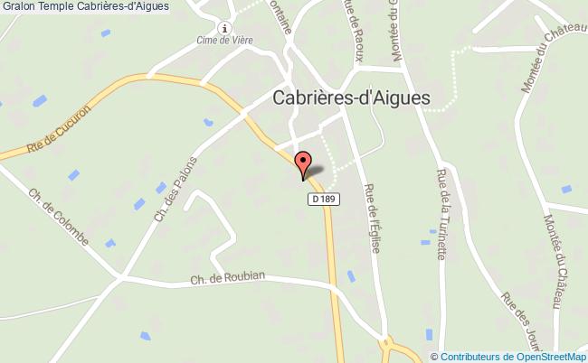 Temple  Cabrières-d'aigues