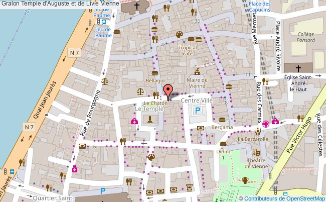 Temple D'auguste Et De Livie  Vienne