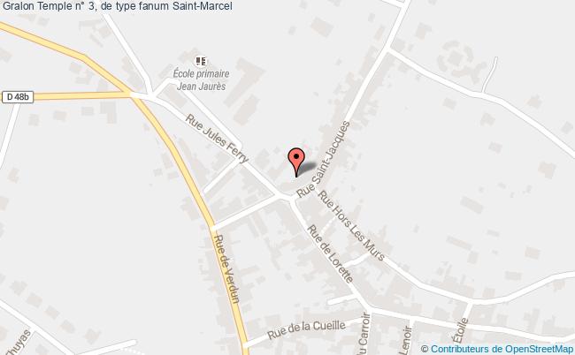 Temple N° 3, De Type Fanum  Saint-marcel