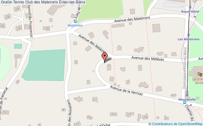 Tennis Club Des Mateirons  Evian-les-bains