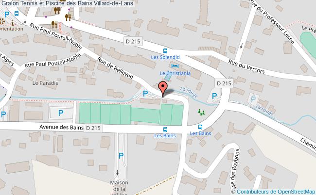Tennis Et Piscine Des Bains  Villard-de-lans