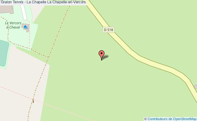 Tennis - La Chapelle  La Chapelle-en-vercors