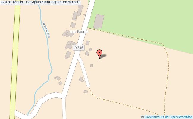 Tennis - St Agnan  Saint-agnan-en-vercors