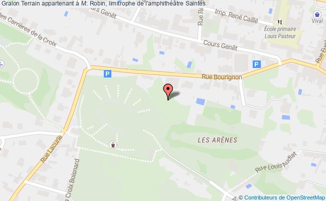 Terrain Appartenant à M. Robin, Limitrophe De L'amphithéâtre  Saintes