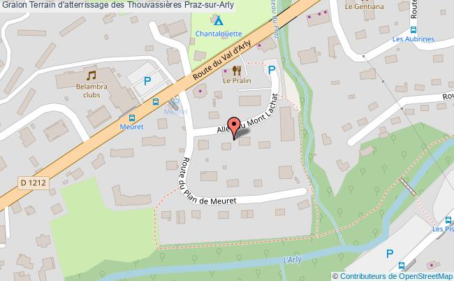 Terrain D'atterrissage Des Thouvassières  Praz-sur-arly
