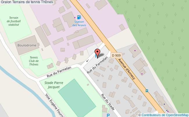 Terrains De Tennis  Thônes