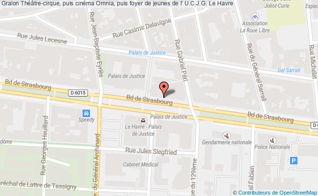 Théâtre-cirque, Puis Cinéma Omnia, Puis Foyer De Jeunes De L' U.c.j.g.  Le Havre