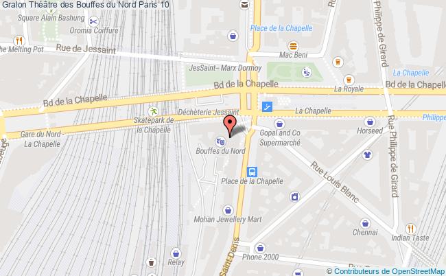 Théâtre Des Bouffes Du Nord  Paris