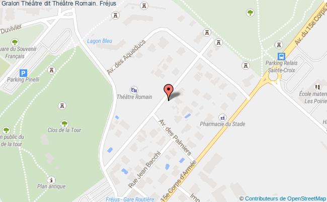 Théâtre Dit Théâtre Romain.  Fréjus