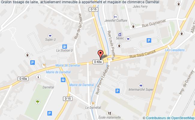 Tissage De Laine, Actuellement Immeuble à Appartement Et Magasin De Commerce  Darnétal