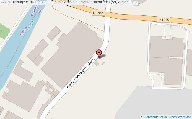 Tissage Et Filature Au Jute, Puis Comptoir Linier à Armentières (59) 