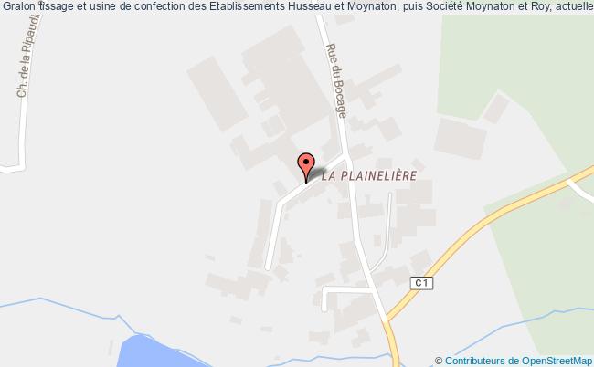 Tissage Et Usine De Confection Des Etablissements Husseau Et Moynaton, Puis Société Moynaton Et Roy, Actuellement Confection Des Deux-sèvres  Courlay