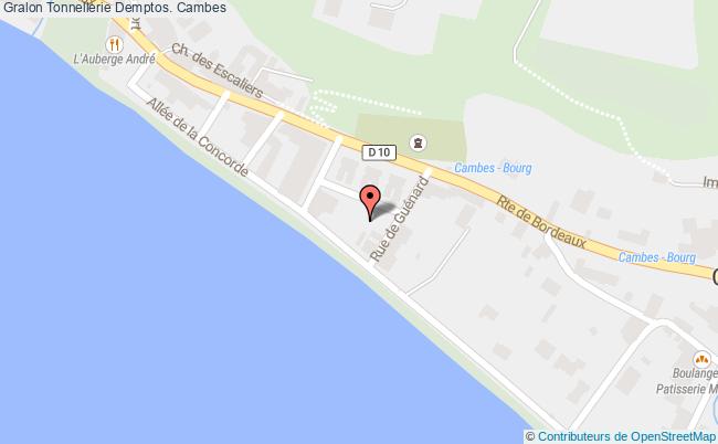 Tonnellerie Demptos.  Cambes