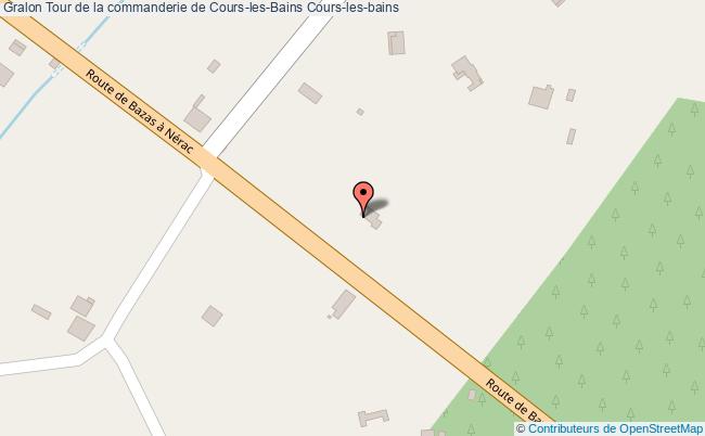 Tour De La Commanderie De Cours-les-bains 