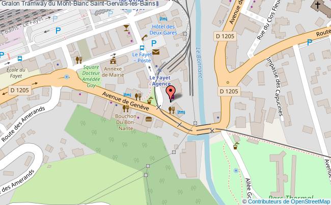 Tramway Du Mont-blanc  Saint-gervais-les-bains