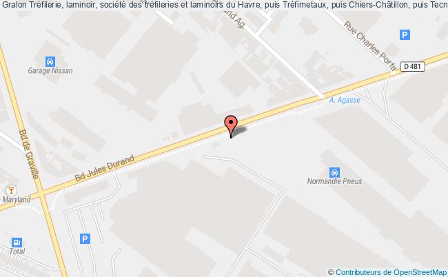 Tréfilerie, Laminoir, Société Des Tréfileries Et Laminoirs Du Havre, Puis Tréfimetaux, Puis Chiers-châtillon, Puis Tecnor  Le Havre