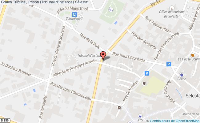 Tribunal, Prison (tribunal D'instance)  Sélestat