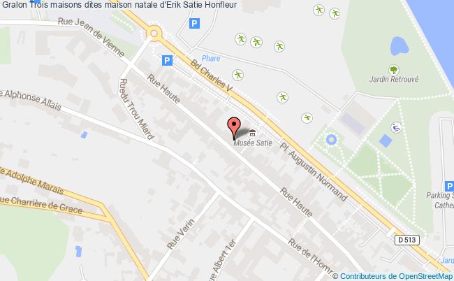 Trois Maisons Dites Maison Natale D'erik Satie  Honfleur