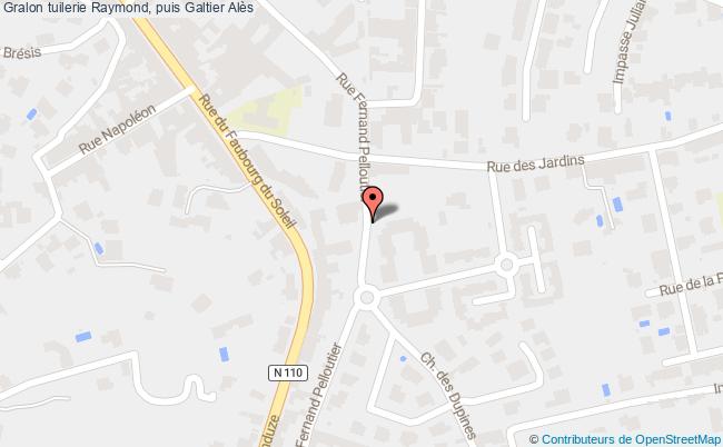 Tuilerie Raymond, Puis Galtier  Alès