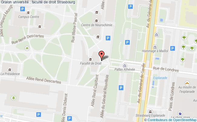 Université : Faculté De Droit  Strasbourg