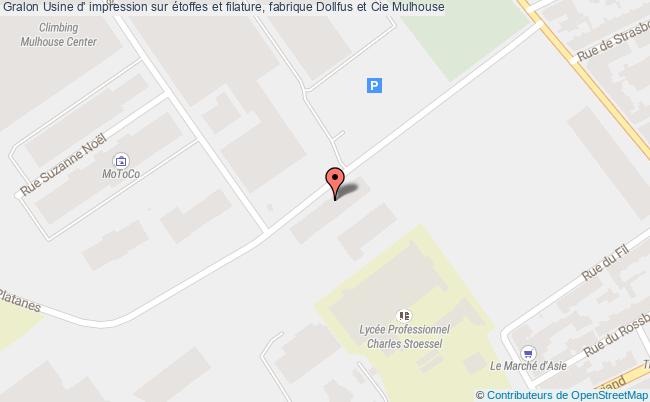 Usine D' Impression Sur étoffes Et Filature, Fabrique Dollfus Et Cie  Mulhouse