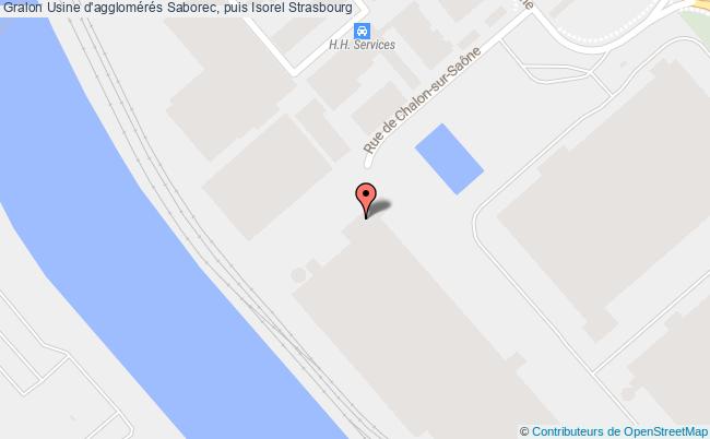 Usine D'agglomérés Saborec, Puis Isorel  Strasbourg