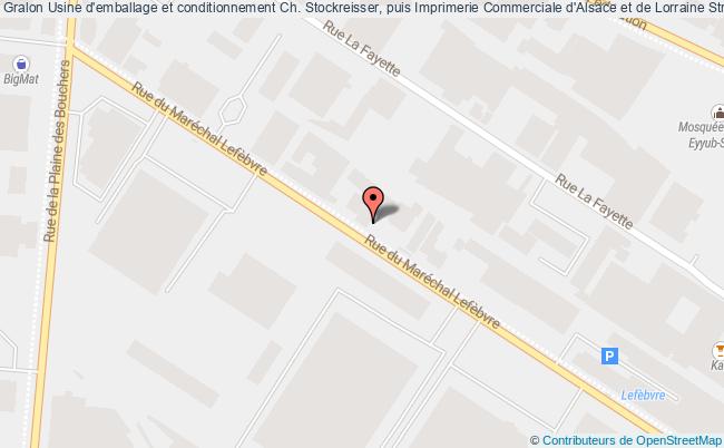 Usine D'emballage Et Conditionnement Ch. Stockreisser, Puis Imprimerie Commerciale D'alsace Et De Lorraine  Strasbourg